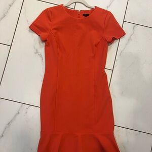 Elegant Orange Dress